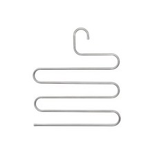 다기능 행어 다층 바지 보관 스테인레스 스틸 1PC, 3PCS