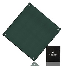 모닥불 시트 (네이비) 95×100cm 스패터 시트 고리 포함 내화 내열 방염 용접 유리 섬유 장작 난로 바비큐 모닥불 시트 모닥불 모닥불 바비큐 캠핑 방화 시트…