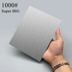 120 에서 3000 다이아몬드 플레이트 대형 숫돌 전문 나이프 하드 가장자리 날카로운 버텍스 주방 도구, 1000 grit Large, Sharpening Stone, 1개