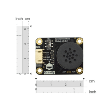 Gravity 語音合成模組 V2.0.0，文字轉語音，清晰輸出，適用於多種電子專案, 10個, Module V2.0.0