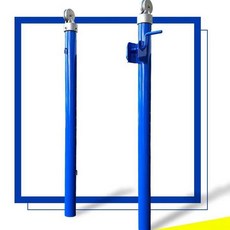 족구지주대 2개 네트 지지대 금구식 지주대 걸이 족구, 상세페이지 참조