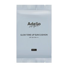 아델리오 글로우 톤업 선쿠션 리필 SPF50+ PA++++, 1개, 25g