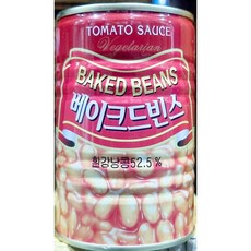 베이키드빈(삼아 400g) 업소용 부대찌개 흰강낭콩 통조림 캔, namu 1, 400g