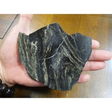 哈薩克 Zhamanshin 隕石坑撞擊石 一面拋光, 1個