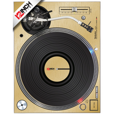 [장비 스킨] Technics 1200 Adhesive Skinz (Pair), Brushed Silver