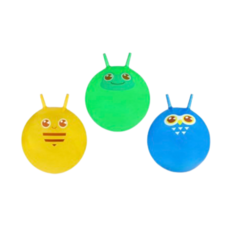 캐스비 스포츠 콩콩 점핑볼 3종 세트 KBS2260, 꿀벌_부엉이_개구리, 1개