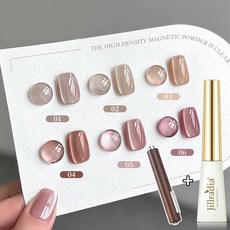 JiIIradia 별빛 자석젤 네일아트+네일 자석, 1개, 10ml, 05자석젤