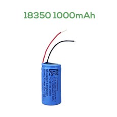 뫼비우스 18350 1S1P 3.7V 1 000mAh PCM 전선 KC인증, 1개, 1개입