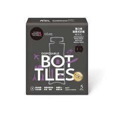 MAMMY VILLAGE 寬口徑拋棄式奶瓶補充包, 1個, 5個裝