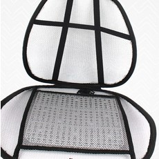 차량용품 메쉬 통풍시트 커버 자동차 쿨시트 여름 카시트 강템, 1개