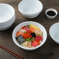 채우기 다회용 면기 10p 가벼운면기그릇