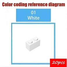 유리문 주요 브랜드와 되는 빌딩 블록 부품 주택 건축 모델용, 1개, 3. 1-white