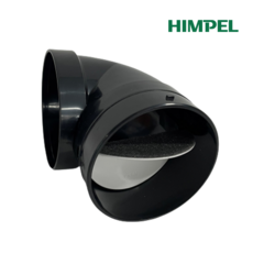 힘펠 엘보형 BDD 환기자재 BDS-100E 터보팬 전용 댐퍼 역류방지, 1개