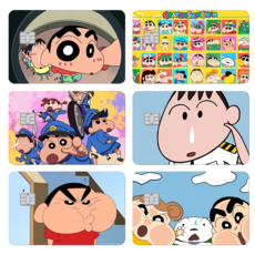 카드 커스텀 스티커 카드스킨 버스카드 체크카드 꾸미기, 1개, 뿌우짱구