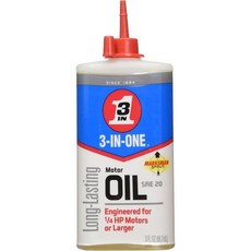 WD-40 3-in-One 모터 오일, Pack of 1, 88.7ml, 1개