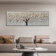 혜문전방 재물운 풍수지리 와이드 그림액자A 120cm