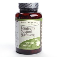 FOOD SCIENCE OF VERMONT 長壽複合維生素，120 粒膠囊, 120顆, 1罐