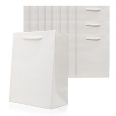 리드홈 무지 쇼핑백 24p, 화이트, 1세트