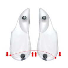 salimm 실리콘 X다리 오다리 교정 아치 깔창 패드 2p