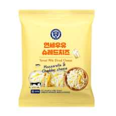 연세우유 슈레드 모짜렐라&체다 치즈, 1개, 240g
