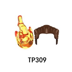 영화 플라스틱 조립 액션 피규어 블록 교육용 선물, 1개, 4. TP309