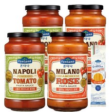 폰타나토마토소스 폰타나로제소스 각 600g2병씩(총4병)