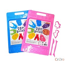 도너랜드 찰흙놀이판 10개입 클레이 점토 조형 미술 DIY 공예 만들기