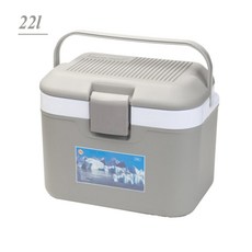 노스베어 노스베어 아이스박스 22리터 그레이 쿨러백 아이스팩, 22L