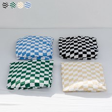 믹스앤매치 무드 체커보드 먼지없는 매트리스 커버 (SS/Q)