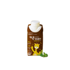 함소아 키온 프로틴 초코바나나 키즈 음료, 200ml, 18팩