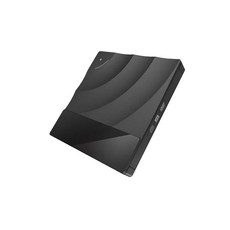 DVD플레이어 휴대용 고속 USB 30 CD DVD-RW 드 외부 슬림 디스크 리더 데스크탑 PC 노트북 태블릿 프로모션 DVD 플레이어, [01] black, 1개