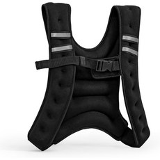 Tone Fitness 중량조끼 무게조끼 웨이트조끼 톤 피트니스 HHWV-TN, 12 lbs, 12 lb - Black