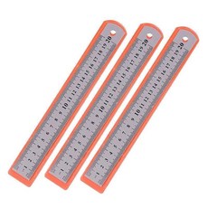 鋼尺-20cm 耐磨耐用 加厚防銹, 1個, 鋼闆尺-20cm-1把 耐磨耐用 ,加厚防銹