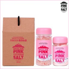 핑크솔트 가는 답례품세트 가는 굵은 18호 300g+ 400g합2개, 본상품, 1개