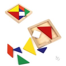 칠교놀이 170x170mm 갑10개입 도형학습