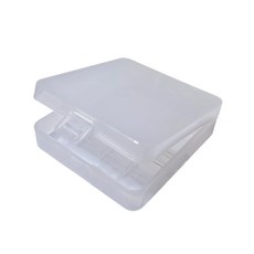 Frozen 18650鋰電池收納盒 四入裝 防塵防潮 附掛鉤, 1個, 18650四入裝1個(加厚), 1個裝
