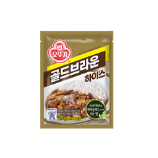 오뚜기 골드브라운 하이스, 80g, 100개