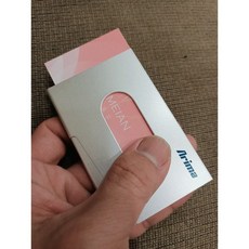 布一樣批發 名片盒 陽極氧化鋁材質 輕推即取 可容納15張名片, 1個