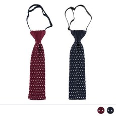 미니하트일자 유아 아동 어린이 니트 넥타이 hil*8293QT