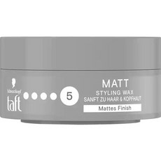 독일 슈바르츠코프 테프트 Taft Wax Matt 헤어 매트 스타일링 왁스, 3개, 75ml