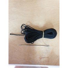 漁夫之家黑色尼龍繩 線徑4mm 耐磨耐用 綑綁吊掛 戶外露營 家用修繕, 1個
