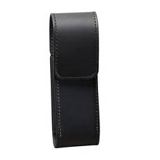 듀티 벨트용 가죽 지혈대 홀더 숨겨진 스냅이 있는 블랙 108588, 블랙 가죽