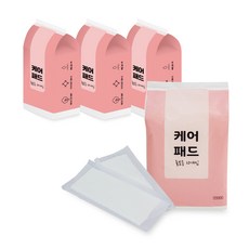 케어패드 성인용 일자형 패드, 10개입, 3개, 소형