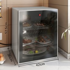 免稅附髮票 2025新款 飯菜保溫櫃 家用保溫菜罩 多層電加熱擺攤食品保溫箱 家用小型冬季廚房熱菜寶 暖菜箱保溫加熱神器, 1個, 保溫櫃(60度保溫+不銹鋼內膽)