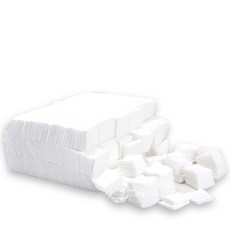 AWC 피부관리실용 화장솜 절단솜 4*6 1200매/450g, 1200매입, 1개