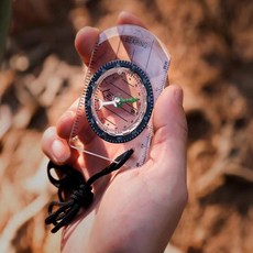 원셀 미니 나침반 휴대용미니나침반