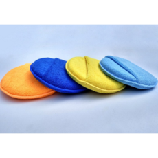 세차 왁싱 어플리케이터 스펀지 패드 3p, 기본색상  (랜덤), 3개