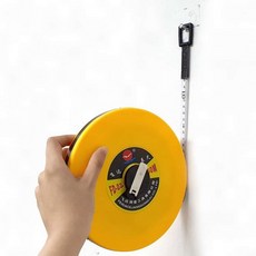 자동줄자 화이바줄자 원형 50M 화이바 다용도, 상세페이지 참조