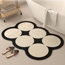 욕실 규조토 발매트 주방 화장실 빨아쓰는 매트 A타입 inh+035PF