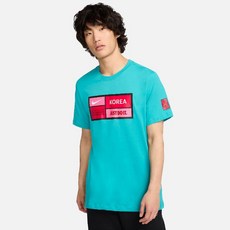 나이키 남녀공용 JDI 코리아 기본 반팔 티셔츠 숏슬리브 민트 FV8980-367